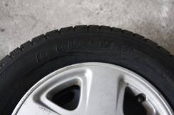 Yokohama Ice Guard IG20 195/65R14 на штаповке с колпаками Toyota. 5.5x14" 4x114.30