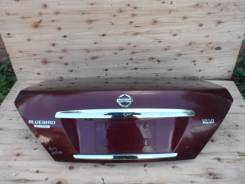 Крышка багажника. Nissan Sylphy Nissan Bluebird Sylphy, QG10, TG10, FG10, QNG10 Двигатели: QG15DE, QG18DE, QR20DD