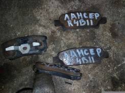Колодка тормозная. Mitsubishi Lancer, CY4A Mitsubishi Lancer Evolution, CY4A Mitsubishi Galant Fortis, CY4A Двигатель 4B11