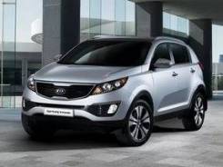 Дефлектор радиатора. Kia Sportage