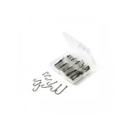 Набор крючков в коробке (50 шт.) белые SET-H-F50-W