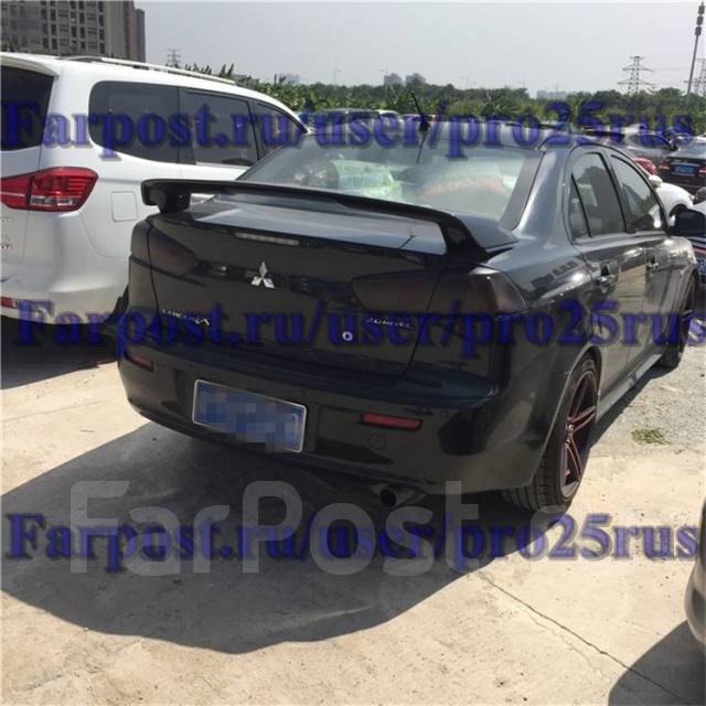 Спойлер на крышку багажника Mitsubishi Lancer X, Новый, Отправка по РФ ...