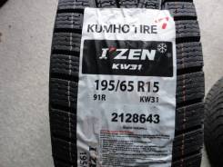 Kumho I'Zen KW31. Зимние, без шипов, 2018 год, без износа, 4 шт