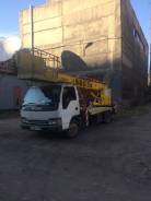 Isuzu Elf. Автовышка Isuzu elf, 4 300 куб. см., 21 м.