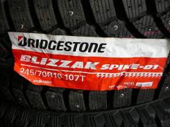Bridgestone Blizzak Spike-01. Зимние, шипованные, без износа, 4 шт. Под заказ