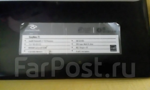 Packard Bell EasyNote TE11. 15.6", ��� 8 ��, ���� 500���, WiFi: 1, Bluetooth: 1, ����������� �� 5��. ����