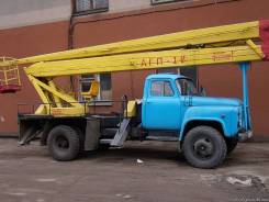 ГАЗ 53. Обменяю или продам Автовышку, 2 400 куб. см., 18 м.