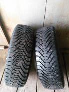 Goodyear UltraGrip 500. Зимние, шипованные, износ: 5%, 2 шт