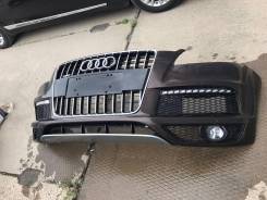 Бампер и фары рестайлинг Audi Q7. Audi Q7, 4LB Двигатели: CTWA, CJWC, CJGD, CLZB, CCFC, CJWB, CCFA, CDVA, CJTB, CJTC, CRCA, CNAA