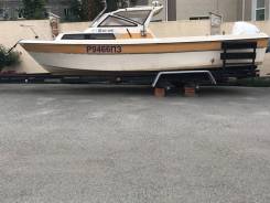 Yamaha Fish. 1992 год год, длина 6,80 м., двигатель подвесной, 100,00 л.с.