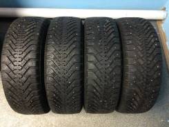 Goodyear UltraGrip 500. Зимние, шипованные, износ: 20%, 4 шт