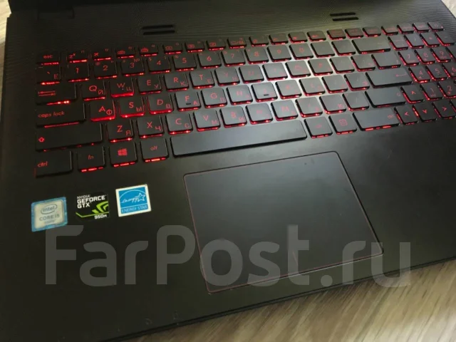 Asus ROG. 15.6", 3,2����, ��� 8 ��, ���� 1 000���, WiFi: 1, Bluetooth: 1, ����������� �� 5��. ��� ����� �� ���������� ����