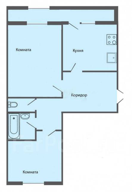 Распашонка квартира планировка 2 х комнатная