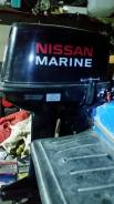 Nissan Marine. 9,80 л.с., 2-тактный, бензиновый, нога S (381 мм), Год: 2013 год