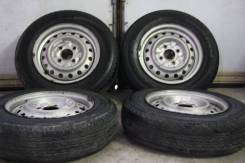 Bridgestone Duravis R670 165R14LT + штамповка 4x114.3 на Nissan NV200. 5.0x14 4x114.30