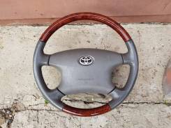 Руль. Toyota: Voxy, Solara, Corolla, Mark II, Supra, Yaris, Porte, Hiace, Vista Ardeo, Estima Lucida, Hilux, Deliboy, Verso, Highlander, Tundra, Corol...