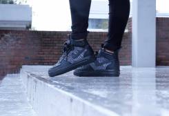 Брендовые Всепогодные Nike Lunar Force 1 Flyknit Workboot 860558 001. 36, 37, 38, 39