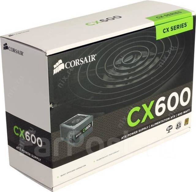 Corsair cx600 схема