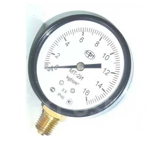 Манометр общетехнический МТ-2И (МП-2УФ) 6/ 10/ 25/ кгс/см2, новый, в ...