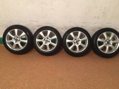 Продам комплект колес Bridgestone FEID на 16 с зимней резиной. 6.0x16 4x100.00 ET42 ЦО 73,0 мм.