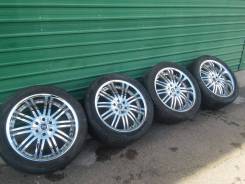 Комплект жирных колес на американца R22, лето. 9.5x22 6x135.00 ET30