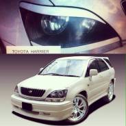 Накладка на фару. Toyota Harrier, ACU10, ACU10W, ACU15, ACU15W, MCU10, MCU10W, MCU15, MCU15W, SXU10, SXU10W, SXU15, SXU15W Двигатели: 1MZFE, 2AZFE, 5S...