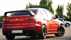 Накладка на бампер. Mitsubishi Lancer