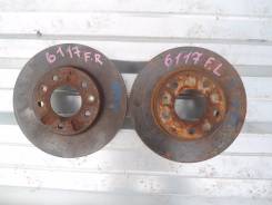 Диск тормозной. Mazda Atenza, GG3P, GG3S, GGEP, GGES, GY3W, GYEW Mazda Mazda6, GG, GY Mazda Capella, GW5R, GW8W, GWER, GWEW, GWFW