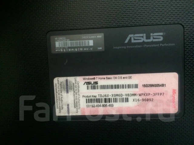 Asus X. ��� 512 ��, WiFi: 1, Bluetooth: 1 ����