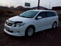 Порог пластиковый. Toyota Corolla Fielder