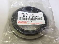 Сальник ступицы. Toyota: Land Cruiser, Tacoma, Hilux Surf, Land Cruiser Prado, Sequoia, Tundra, 4Runner Двигатели: 1KDFTV, 1KZT, 1KZTE, 3L, 3RZF, 3RZF...