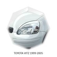 Накладка на фару. Toyota Vitz, NCP10, NCP13, NCP15, SCP10, SCP13 Двигатели: 1NZFE, 1SZFE, 2NZFE, 2SZFE