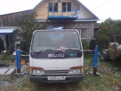 Isuzu Elf. Автовышка-платформа (поворотная ), 4 500 куб. см., 12 м.