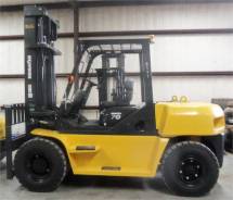 Komatsu FD70- 10, 2018 в Томске Komatsu FD70. Новый вилочный погрузчик -10 (высокая мачта 6 метров), 7 000 кг., Дизельный