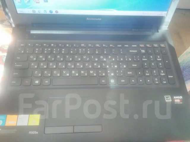 Lenovo G505S. 15.6", 2,5����, ��� 8 ��, ���� 1 000���, WiFi: 1, Bluetooth: 1, ����������� �� 3��. ����
