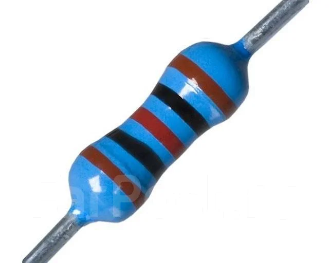 Резистор 510 Ом 0,5 Вт 1/2 W цветной, лента 20 шт., новые - Прочая ...