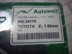 Прокладка головки блока цилиндров. Toyota: Cresta, 4Runner, RAV4, Mark II Wagon Qualis, ToyoAce, Hiace, Dyna, Mark II, Regius Ace, Land Cruiser, Comfo...
