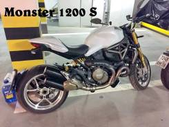 Ducati Monster 1200 S. 1 197 куб. см., исправен, птс, с пробегом
