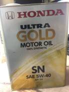 Honda Ultra Gold. Вязкость 5W-40, синтетическое
