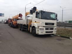 КамАЗ 65207. КМУ Камаз 65207-1002-87+Soosan SCS746L верх. упр. + борт сталь 6,8м., 7 000 куб. см., 5 000 кг., 19 м.