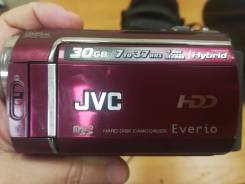 JVC Everio GZ-MG330. Менее 4-х Мп, без объектива