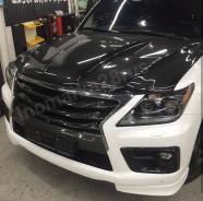 Решетка радиатора. Lexus LX570, URJ201 Двигатель 3URFE. Под заказ