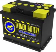 Tyumen Battery. 62 А.ч., Обратная (левое), производство Россия