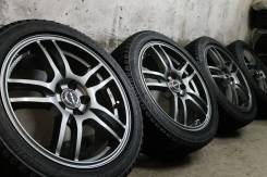 Крутой зимний комплект=WEDS GYLE Vivaza+жирн япон. зим шины=Bridgestone. 7.0x17 5x100.00 ET48 ЦО 73,0 мм.
