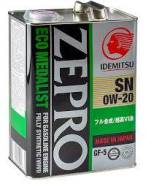 Idemitsu Zepro. Вязкость 0W-20
