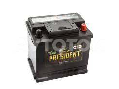President. 60 А.ч., Обратная (левое), производство Корея