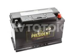 President. 100 А.ч., Обратная (левое), производство Корея