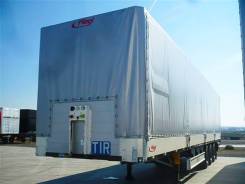 Fliegl. Бортовой тентованный полуприцеп TIR, 28 500 кг.