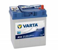 Varta. 40 А.ч., Обратная (левое), производство Европа