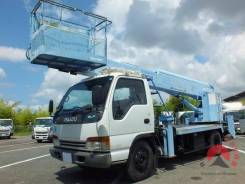 Isuzu Elf. автовышка Aichi SK210, 23 метра от земли, 4 900 куб. см., 23 м. Под заказ
